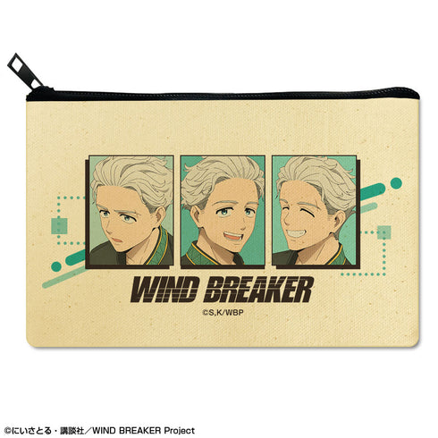 『WIND BREAKER』フラットポーチ デザイン05(梅宮一)【202505再販】